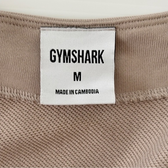 Gymshark + Whitney Simmons Sweater Long Cardigan Oversized Tan - Picture 6 of 7